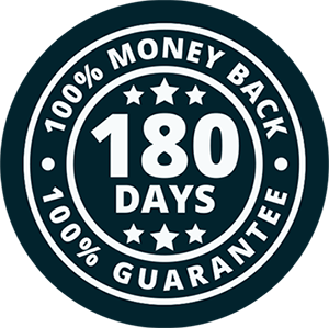 GlucoBerry 180-days Money-Back Guarantee